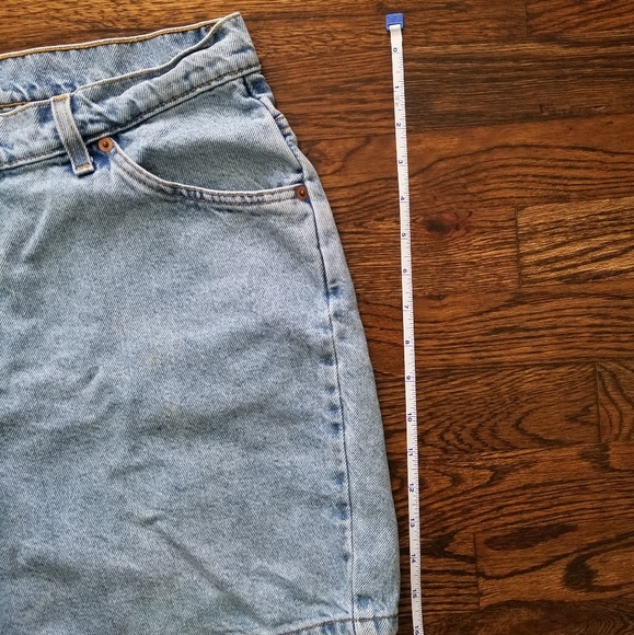 🚫SOLD🚫Levi's▪︎Vintage OrangeTab 967 Denim Shorts - Picture 13 of 14